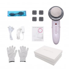 6 IN 1 EMS 1MHz Ultrasound Photon Instrument Body Skin Care Infrared Beauty Slimming Fat Removal Slim Cellulite 1 Million Times/s