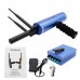 Metal Detector Locator Scanner Underground Gold Racer Long Range Search w/ 2 Antennas Blue 800m