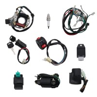 ATV Wiring Harness CDI Assembly Wiring Kit for ATV Electric QUAD 50 70 90 110CC