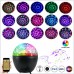 16-Color LED Stage Lights Bluetooth Speaker Crystal Magic Ball Light Remote Control USB 5V