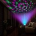 16-Color LED Stage Lights Bluetooth Speaker Crystal Magic Ball Light Remote Control USB 5V Recharge 