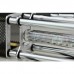 Assembled IV-18 Fluorescent Tube Clock Kit DIY 6 Digital Display Energy Pillar w/ Adapter         
