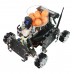 XR Master Remote Control Battle RC Car Omindirectional 180° Rotating Turret Ping Pong Balls 5M Range 