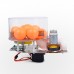 RC Tank Turret 180°Rotating Ping Pong Ball Shooter for RC Tank Chassis DIY Fans 