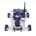 4WD WiFi Smart Robot Car Kit w/Camera 640*480 60mm Mecanum Wheels Unfinished WiFi Version  