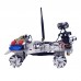 4WD WiFi Smart Robot Car Kit Camera 640*480 60mm Mecanum Wheels Unfinished WiFi + Bluetooth Version  