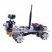 4WD WiFi Smart Robot Car Kit Camera 640*480 60mm Mecanum Wheels Unfinished WiFi + Bluetooth Version  