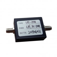 LPF-10M 10MHz LPF RF Low-Pass Filter w/SMA Female Connector 50Ω 