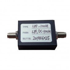 LPF-100M 100MHz LPF RF Low-Pass Filter w/SMA Female Connector 50Ω 