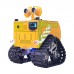Programmable Robot Car Tracked Robot Smart Car Finished APP & Remote Control Video Version w/Camera 