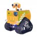 Programmable Robot Car Tracked Robot Smart Car Finished APP & Remote Control Video Version w/Camera 