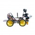 Programmable Robot Car Unfinished 2-DOF PTZ Tracking Line Obstacle Avoidance [WiFi+Bluetooth Version]