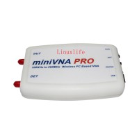 miniVNA PRO 100KHz-200MHz Vector Network Analyzer RFID NFC13.56M  Antenna Analyzer White 