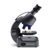 40-640X Children Microscope Kit Monocular Microscope for Kids w/ Smartphone Adaptor LED Light 