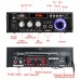 600W Speaker Amplifier HiFi Mini Amplifier 2CH FM Radio LCD Display Home Car 298A Bluetooth Version