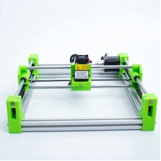 Mini Laser Engraving Machine Desktop Carving Area 17*20cm Self-Assembly Needed Color Machine-300MW