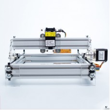 Mini Laser Engraving Machine Desktop Carving Area 17*20cm Assembled Ready to Use 1720 Machine-2500MW   