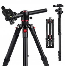 TM2515T DSLR Camera Tripod Professional Horizontal Aluminum Tripod for Canon Nikon DSLR Camera    