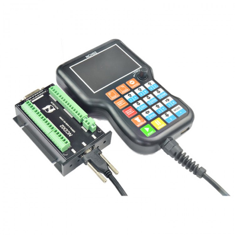 Nch 02 5 axis cnc controller cnc motion controller with handheld