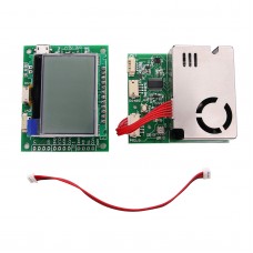 7 In 1 Air Quality Sensor Module w/ Screen for PM2.5 PM10 Temperature Humidity CO2 Formaldehyde TVOC 