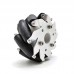 1pc 100mm/4" Mecanum Wheel Aluminum Alloy Omini Wheel w/ Coupling for 5mm Hub Robot Car 