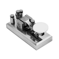 Z55CW CW Morse Key Brass Telegraph Key Plating Procedures for Morse Code Short-wave Radio 