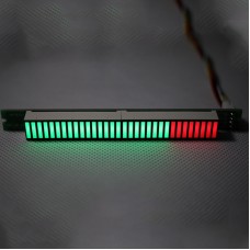 Single 32-Level LED Audio Level Indicator Audio Level Display DC7V-12V Finished for DIY 