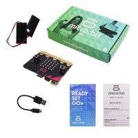 Complete Kit for BBC Micro Bit Go Kit Starter Pack Kit for Python Programming DIY Robotics 