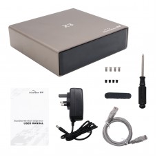 X3 Gigabit Ethernet NAS HDD Case Smart HDD Case for 2.5" SATA Hard Disk