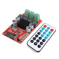 TPA3116 2*50W Bluetooth Receiver Amplifier Board+Remote Control TF Card U Disk Player