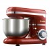 4L Electric Tilt-Heat Stand Mixer 1200W 6-Speed Stainless Steel Bowl w/ Dough Hook Whisk Flat Beater 