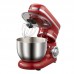 4L Electric Tilt-Heat Stand Mixer 1200W 6-Speed Stainless Steel Bowl w/ Dough Hook Whisk Flat Beater 