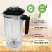 2L BPA Free Blender Mixer Juicer Food Processor 2200W 45000RPM Digital Touch Screen LED D6300 Black