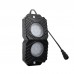 OL-19RGB04 RGB LED Rock Lights 4 Pods Mobile Phone Bluetooth Control for Jeep Truck ATV SUV Car Boat
