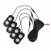 OL-19RGB04 RGB LED Rock Lights 4 Pods Mobile Phone Bluetooth Control for Jeep Truck ATV SUV Car Boat