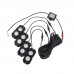 OL-19RGB04 RGB LED Rock Lights 4 Pods Mobile Phone Bluetooth Control for Jeep Truck ATV SUV Car Boat