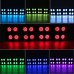 OL-19RGB08 8 Pod RGB LED Rock Lights Mobile Phone Bluetooth Control for Jeep Truck ATV SUV Car Boat   