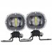 OL-19FL10 2pcs Forklift Safety Light 2.5 Inch Warehouse Safety Light 180° Adjustable LED Work Lamp 