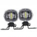 OL-19FL10 2pcs Forklift Safety Light 2.5 Inch Warehouse Safety Light 180° Adjustable LED Work Lamp 