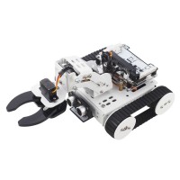 4-In-1 Qtruck Programmable Robot Kit Unfinished Support APP Handlebit Control (w/o Microbit Motherboard)