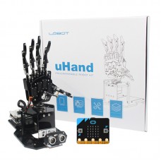 uHandbit Open Source Robotic Hand Unfinished 180° Swivel Base APP Control w/ Micro: bit Main Board