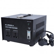 ST-2000 2000W Step Up & Down Transformer 220V to 110V Power Transformer 110V to 220V 