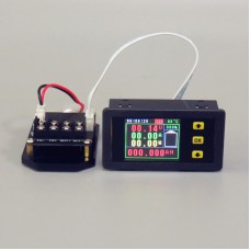 VA75005S Multimeter Ammeter Voltmeter 0-120A 0-5A 1.8" Color LCD Imported Current Sampling Resistor 