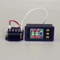 VA75010S Multimeter Ammeter Voltmeter 0-120A 0-10A 1.8" Color LCD Imported Current Sampling Resistor 