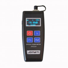 JW3234 Fiber Optical Power Meter Tester Fiber Optic Power Meter OLED Screen 6 Calibrated Wavelengths