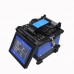 JW4109 Core Alignment Fusion Splicer Optical Fiber Fusion Splicer w/ 3-In-1 Fiber Cleaver 5" Screen