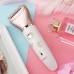 KM-1632 2-In-1 Facial Hair Remover for Women Rechargeable Electric Epilator for Women