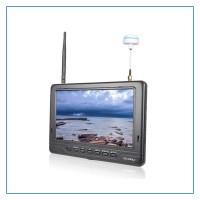 7'' FPV Monitor 1024x600 HDMI Wireless Monitor Dual 5.8 G 32CH Diversity Receivers FPV718B Super Slim