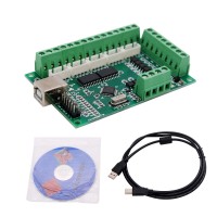 4-Axis 100KHz USB Mach3 Motion Control Board CNC Breakout Board Mach3 Motion Controller for CNC