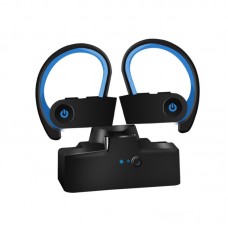 JY-002 True Wireless Earbuds 5.0 Sport Wireless Earbuds with Bluetooth 5.0 Hook Manual Pairing     